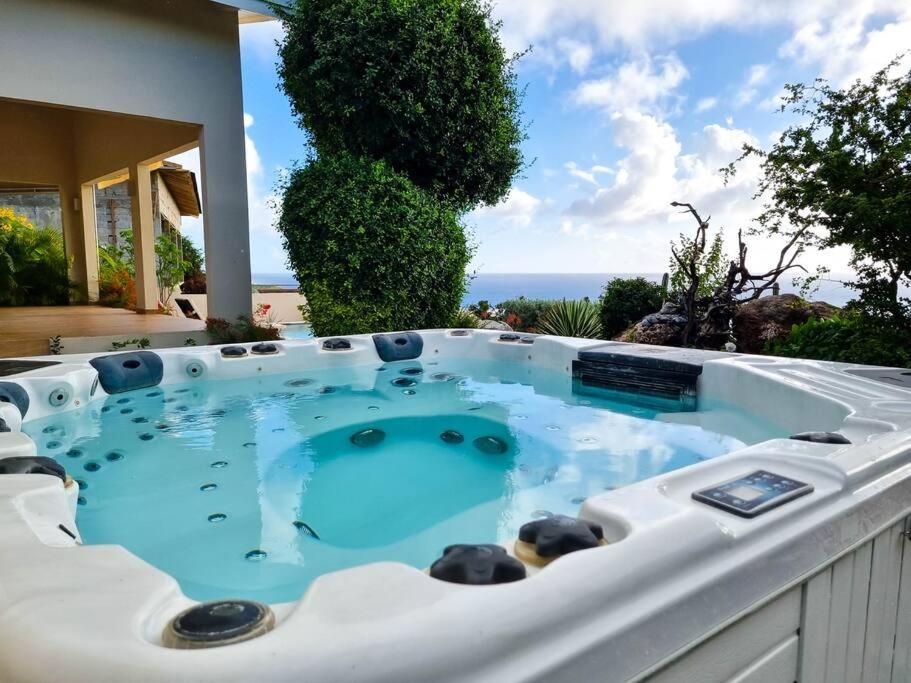 Villa With Pool And Sea View Fontein Eksteriør bilde